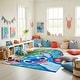 preview thumbnail 7 of 10, Licensed Disney Stitch Modern Hawaiian Character Printed Flannel Non-Slip Washable Indoor Kids Area Rug, 54"x78" - 4'6"x6'6"