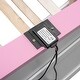 preview thumbnail 9 of 7, Full size Wooden Daybed with Trundle and Sensor Light, Pink