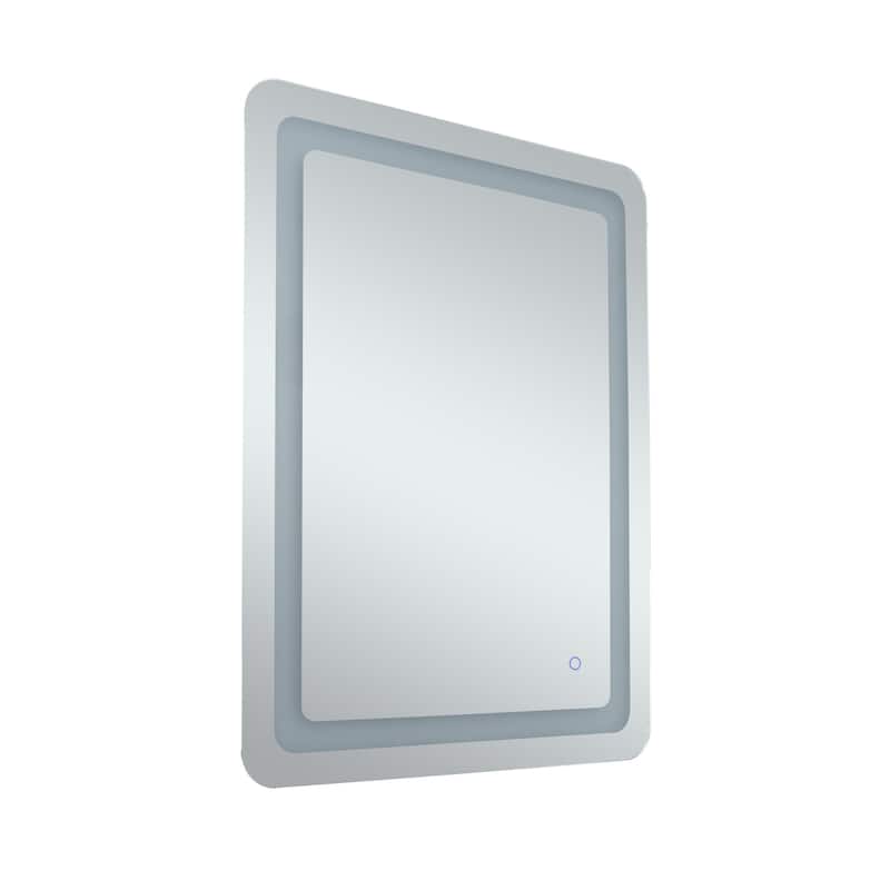 Indigo Home 27in x 36in soft edge LED mirror