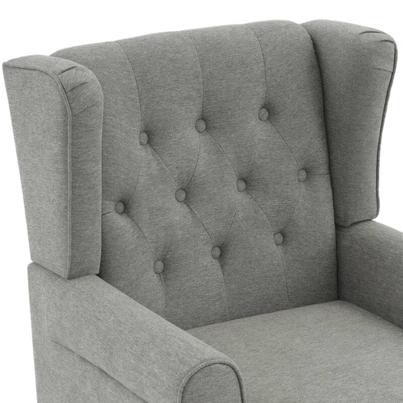Modern Classic Button Tufted Accent Chair Upholstered Armchair