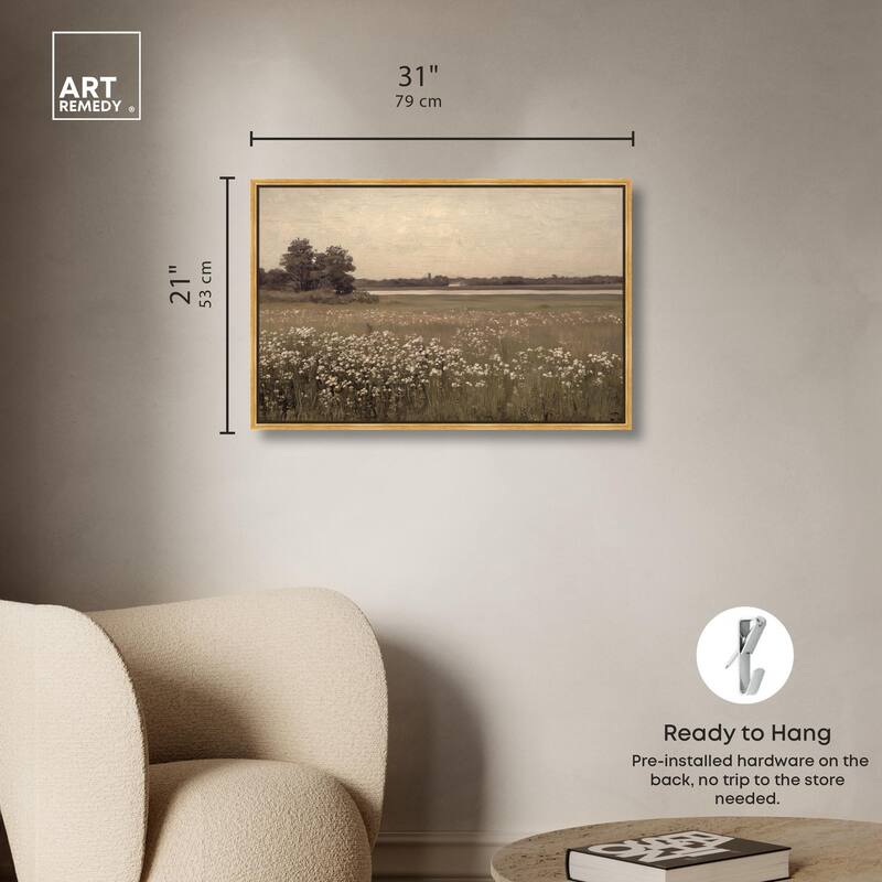 Hazy Day Canvas by Art Remedy