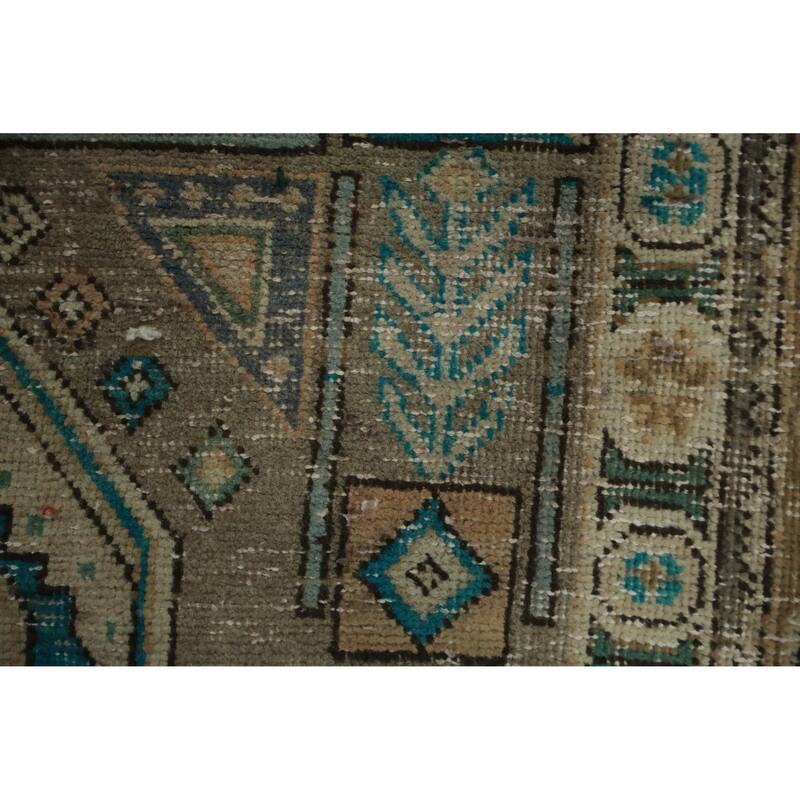 Hand Knotted Oriental 100% Wool Carpet Traditional Medallion Peach Tabriz Area Rug - 12' 3'' X 9' 9''