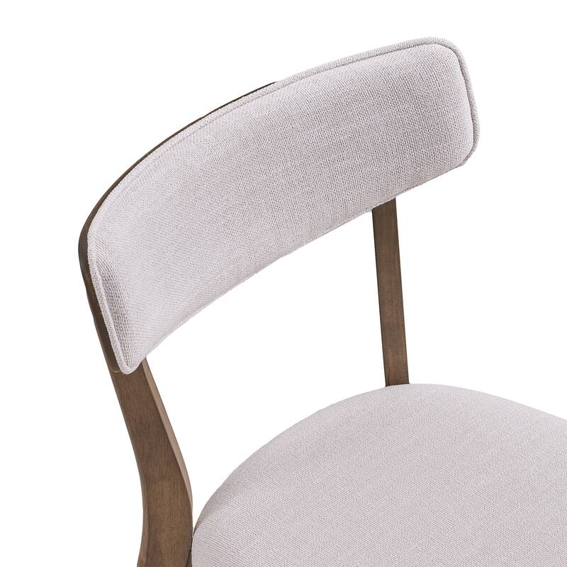 Christopher Knight Home Abrielle Mid-Century Modern Fabric Dining Chair