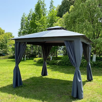 10x10 Ft Outdoor Patio Garden Gazebo Canopy Tent