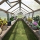 preview thumbnail 17 of 39, VEIKOUS Wooden Greenhouse Shelves, Heavy-Duty Storage Shelving for Wooden Greenhouses, 5 Available Sizes