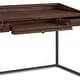 Thumbnail 14, WYNDENHALL Brinkley SOLID ACACIA WOOD Modern Industrial 60 inch Wide Writing Office Desk. Changes active main hero.