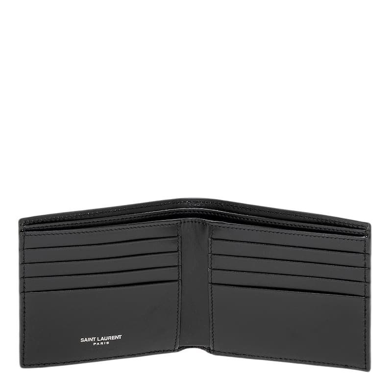 Saint Laurent Men's Cassandre East/West Bifold Wallet