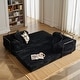 preview thumbnail 9 of 71, OVIOS Supreme Soft Fluffy Loveseat Sleeper Sofa