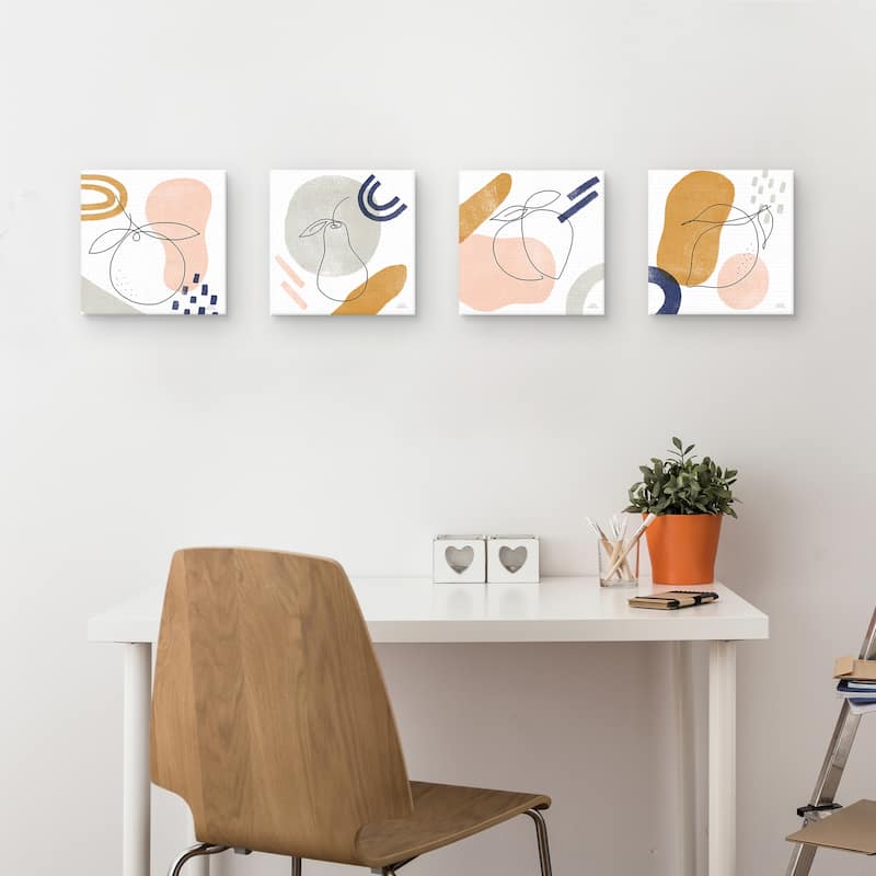 Kitchen Table I-IV by Laura Marshall Canvas Art Prints