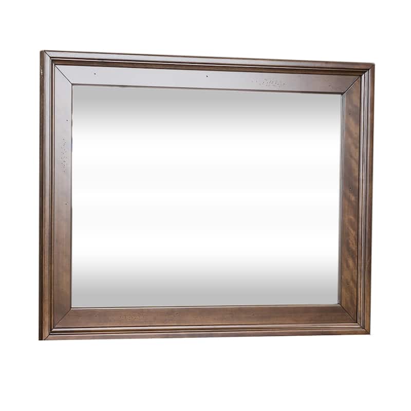 Copper Grove Saddlebrook Tobacco Mirror - Espresso