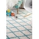 preview thumbnail 24 of 47, nuLOOM Soft and Plush Cloudy Shag Diamond Rug
