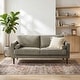 preview thumbnail 2 of 8, Modern 62.6" Upholstered 2-Seater Sofa Loveseat