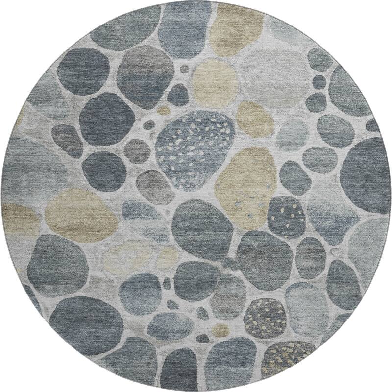Premium Washable Super Soft Contemporary Cobble Mayfield Rug