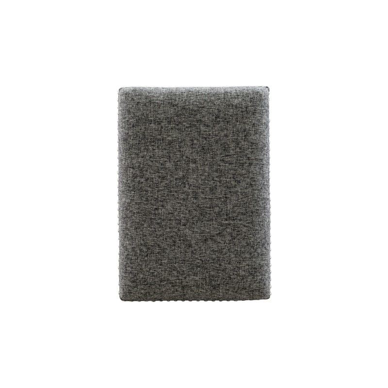 Mayfair Black and White Tweed Backless Counter Stool