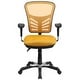 preview thumbnail 35 of 164, Nicholas Mid-Back Blue Mesh Multifunction Executive Swivel Ergonomic Office Chair with Adjustable Arms