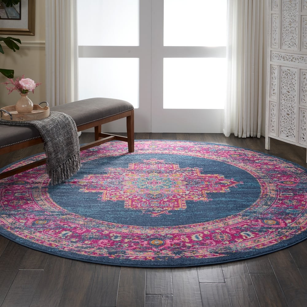 Nourison Passion Vintage Persian Medallion Area Rug