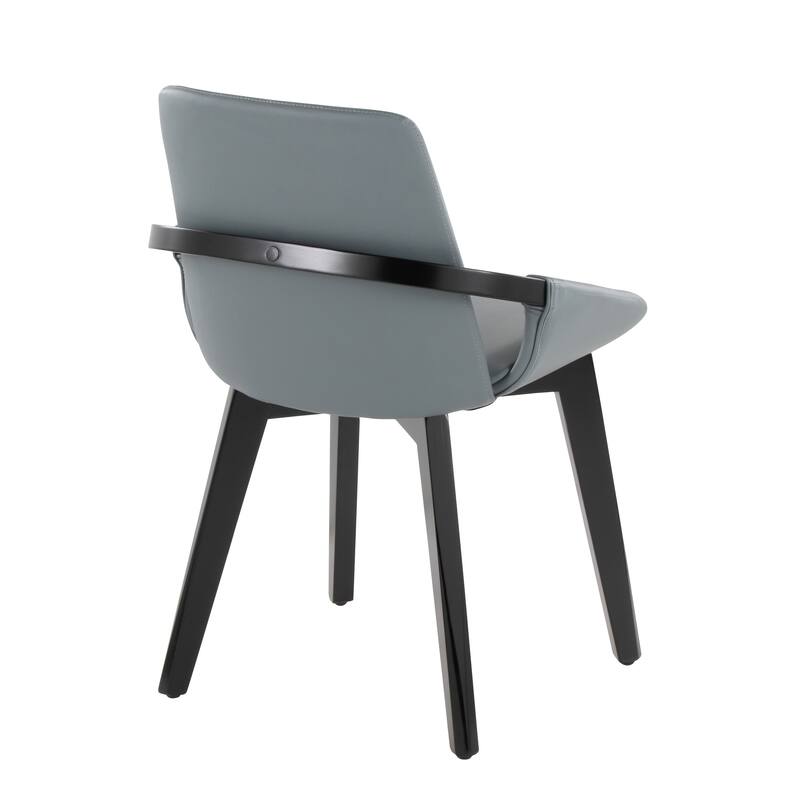 Porch & Den Pugo Contemporary Chair with Black Finish