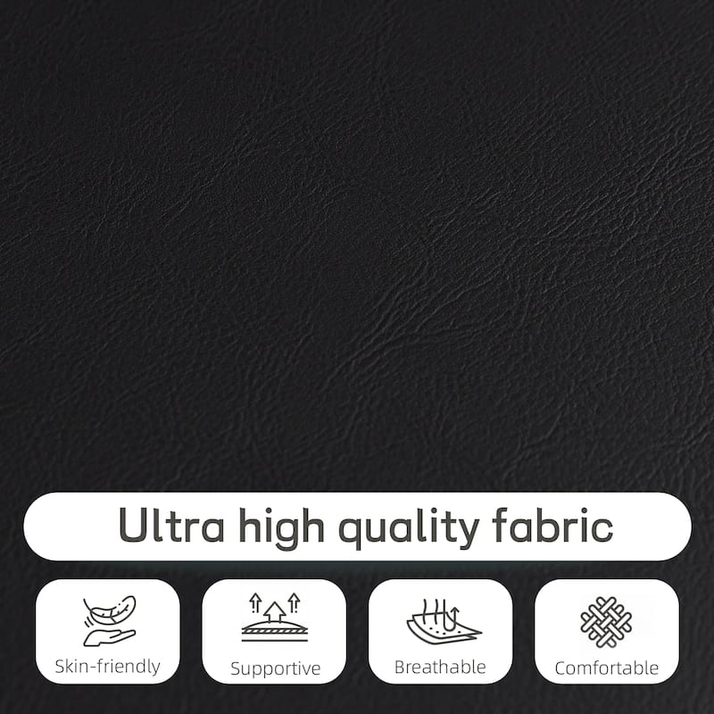 HUIMO Multi-Functional Solid Wood Bench with Storage Shelves 46in/39in/31in