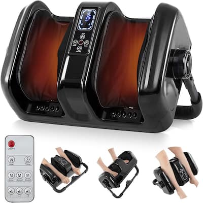Foot Massager Shiatsu Leg Massager w/ Washable Cover