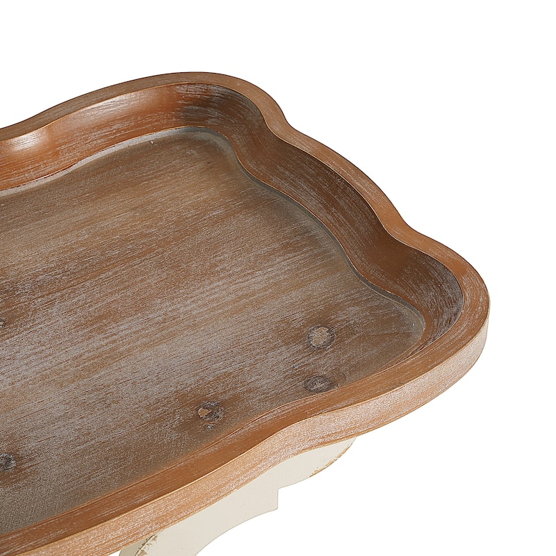 Ouray French Country Accent Table with Rectangular Top by Christopher Knight Home