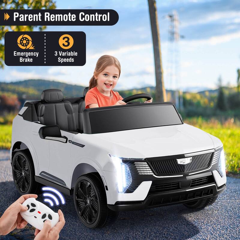 Costway 2 Seater Ride on Truck with Remote Control 3 Speeds LED Lights - See Details