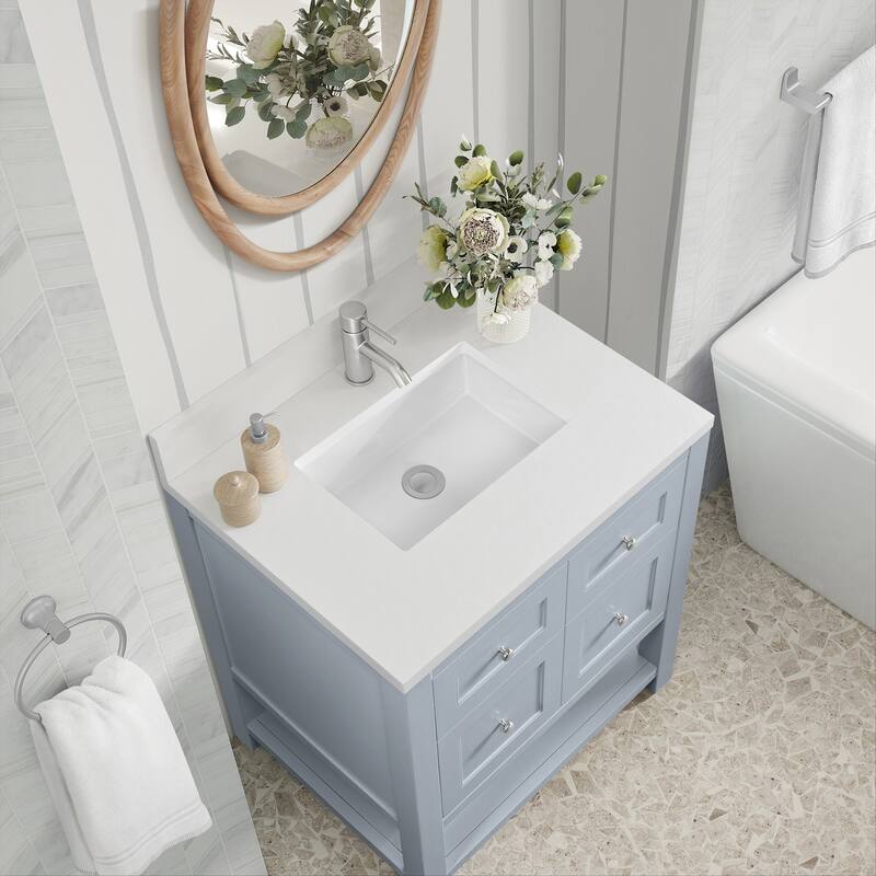James Martin Vanities 330-V30-1WZ Breckenridge 30" Free Standing
