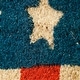 preview thumbnail 4 of 2, Patriotic Stripes Coir Door Mat