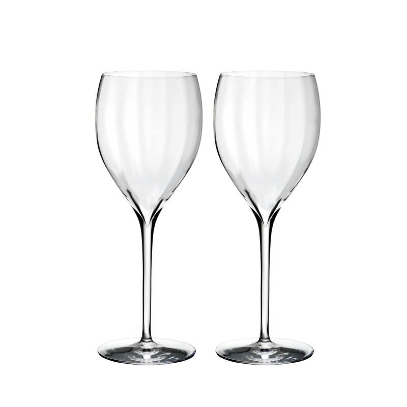 Waterford Elegance Optic White Wine Glass12.5floz, Set of 2