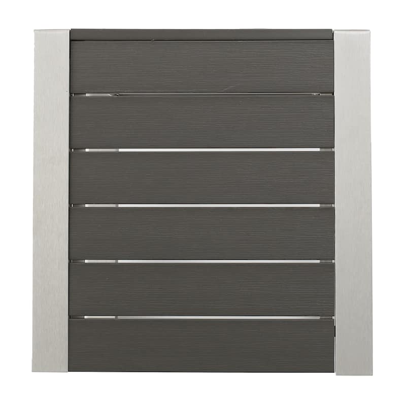 Cape Coral Modern C-Shaped End Table by Christopher Knight Home - 14.50" L x 15.00" W x 24.00" H