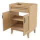 preview thumbnail 13 of 45, Javer Bohemian Rattan Freestanding 2-Shelf Bath Vanity Cabinet Base Only (Sink Basin not Included)