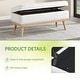 preview thumbnail 64 of 134, Carson Carrington Sastamala Mid-century Storage Bench