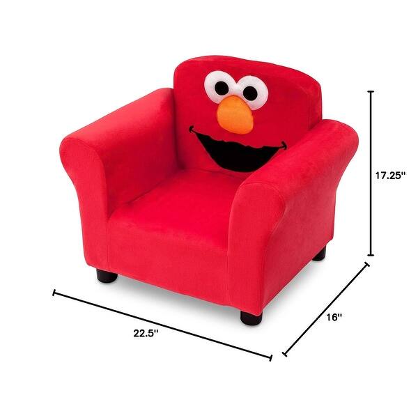 Elmo Desk Sesame Street Elmo Upholstered Chair Red - Bed Bath & Beyond - 39753012