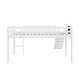 preview thumbnail 13 of 12, Twin Loft Bed with Pine Frame, Convertible Slide and Stair, Plus Chalkboard for Creative Play