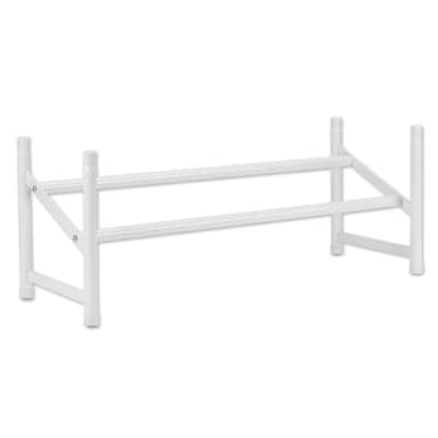 ClosetMaid Stack and Expand Shoe Rack, White