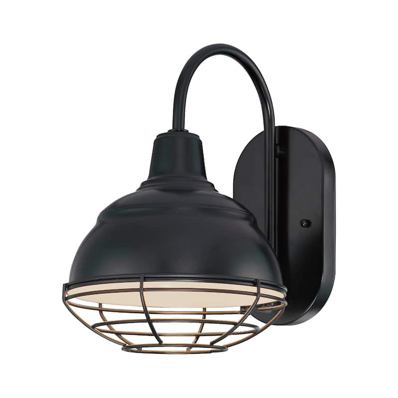 R Series 1-Light Wall Bracket - Satin Black