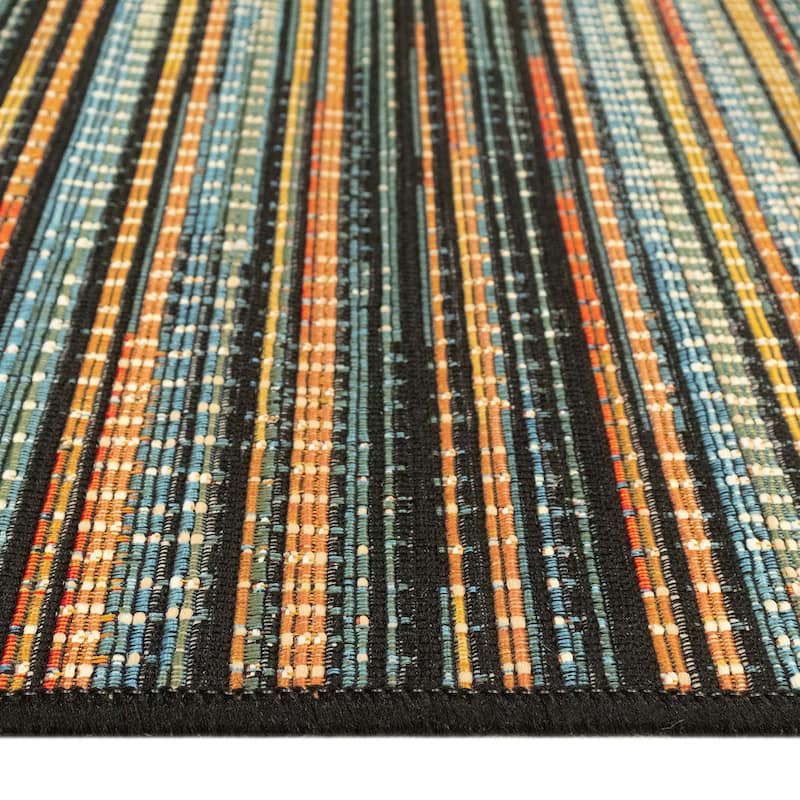 Liora Manne Marina Stripes Indoor/ Outdoor Area Rug