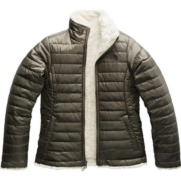 green north face jacket ladies