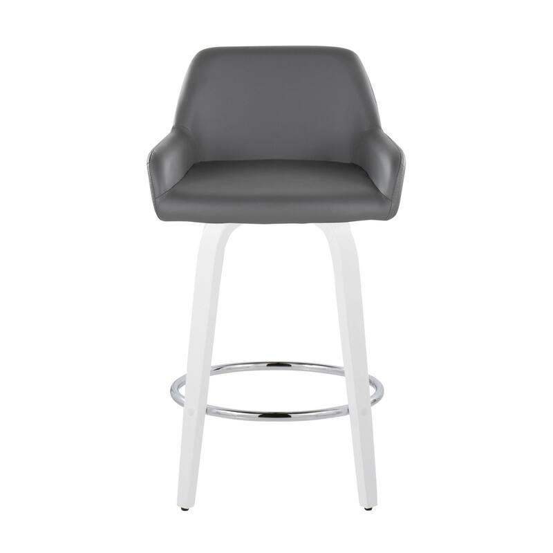 Daniella 26" Fixed-Height Counter Stool - Set of 2