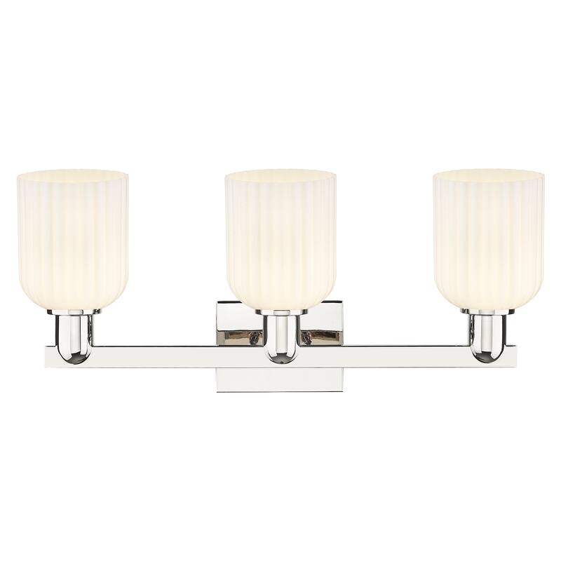 Innovations Lighting 716-3W-G559-5GWH Bridal Veil 3 Light 24" Wide