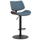preview thumbnail 22 of 26, WYNDENHALL Annie Mid Century Modern Adjustable Bar Stool - 20.5"D x 19.7"W x 36.22 - 44.09 "H