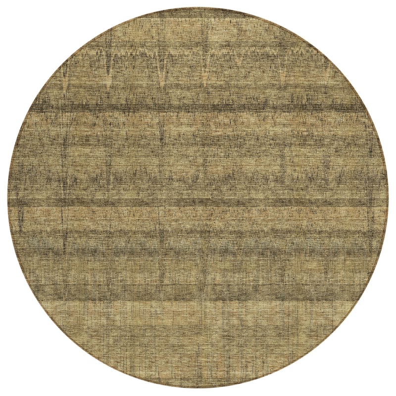 Machine Washable Indoor/ Outdoor Chantille Abstract Ombre Rug
