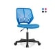 preview thumbnail 19 of 41, Height-adjustable Ergonomic Kids Desk Chair with Universal Casters-Blue