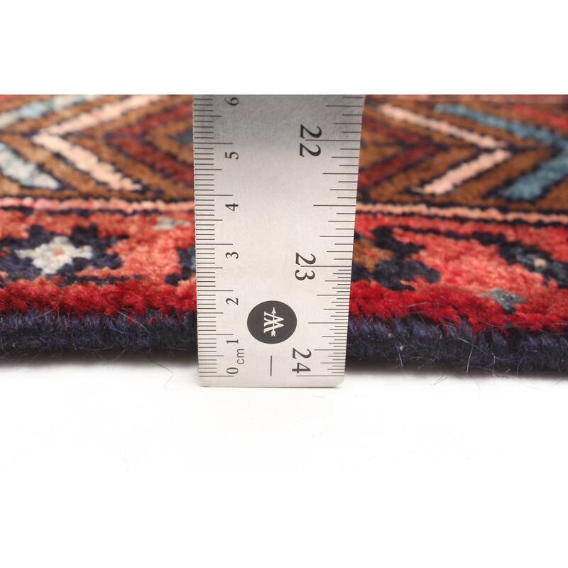 ECARPETGALLERY Hand-knotted Andelz Red Wool Rug - 4'2 x 7'3