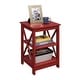 preview thumbnail 30 of 67, Convenience Concepts Oxford End Table with Shelves