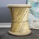 preview thumbnail 3 of 76, Natural Geo Moray Decorative Handwoven Jute Accent Stool
