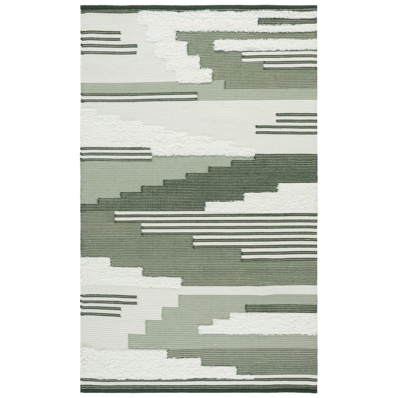 SAFAVIEH Handmade Kenya Jozefa Southwestern Rustic Wool Rug