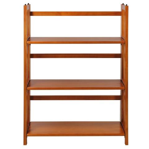 Porch & Den Edgemont Folding Stackable 27.5-inch Bookcase