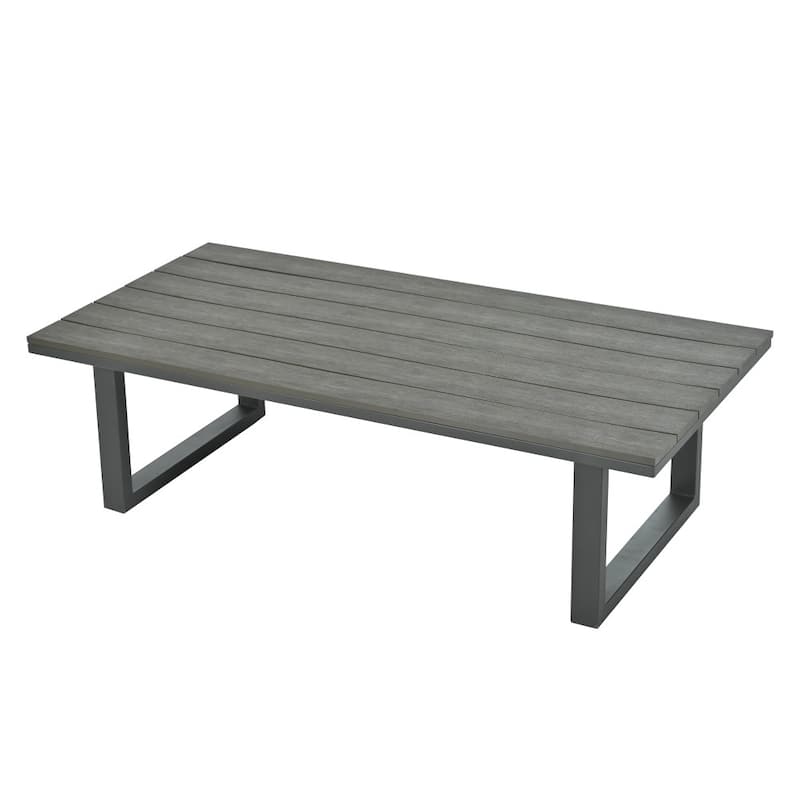 Modern High-quality Iron Outdoor Conversation Sofa Set with 4.73'' Thick Cushions