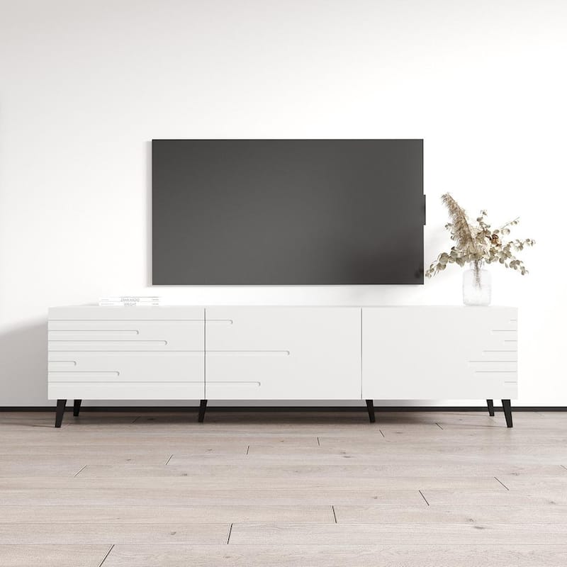 Nova 3K 73" TV Stand - White