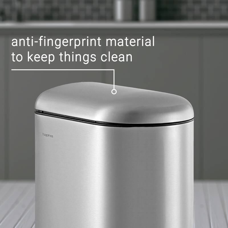 happimess Roland Step-Open Trash Can